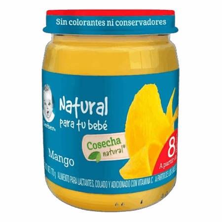 PAPILLA GERBER E-3 170GR MANGO