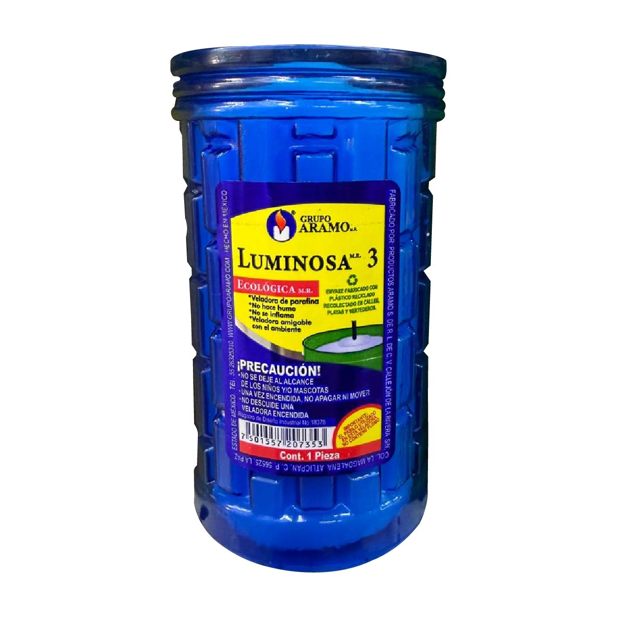 VEL ARAMO LUMINOSA #3 COLORES