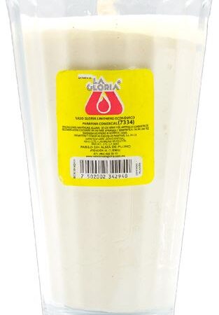 VELADORA GLORIA # 1 LIMONERO ECONOMICO