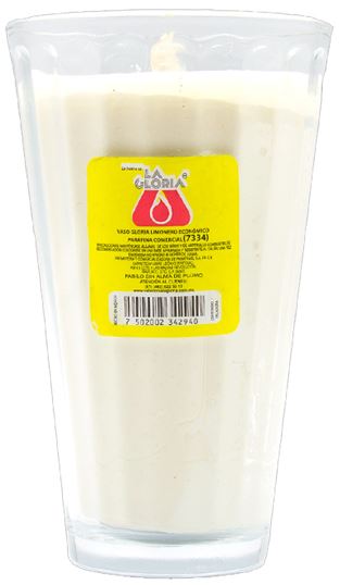 VELADORA GLORIA # 1 LIMONERO ECONOMICO