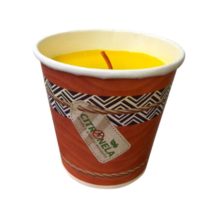 VELADORA ARAMO CITRONELA #8 OZ CARTON