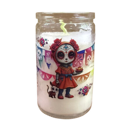 VELADORA ECO VASO 100 DIA MUERTOS