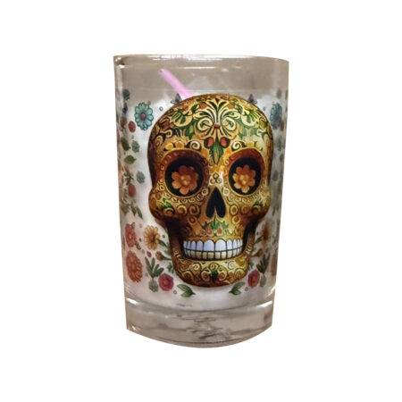 VELADORA ECO TEQUILERO DIA MUERTOS